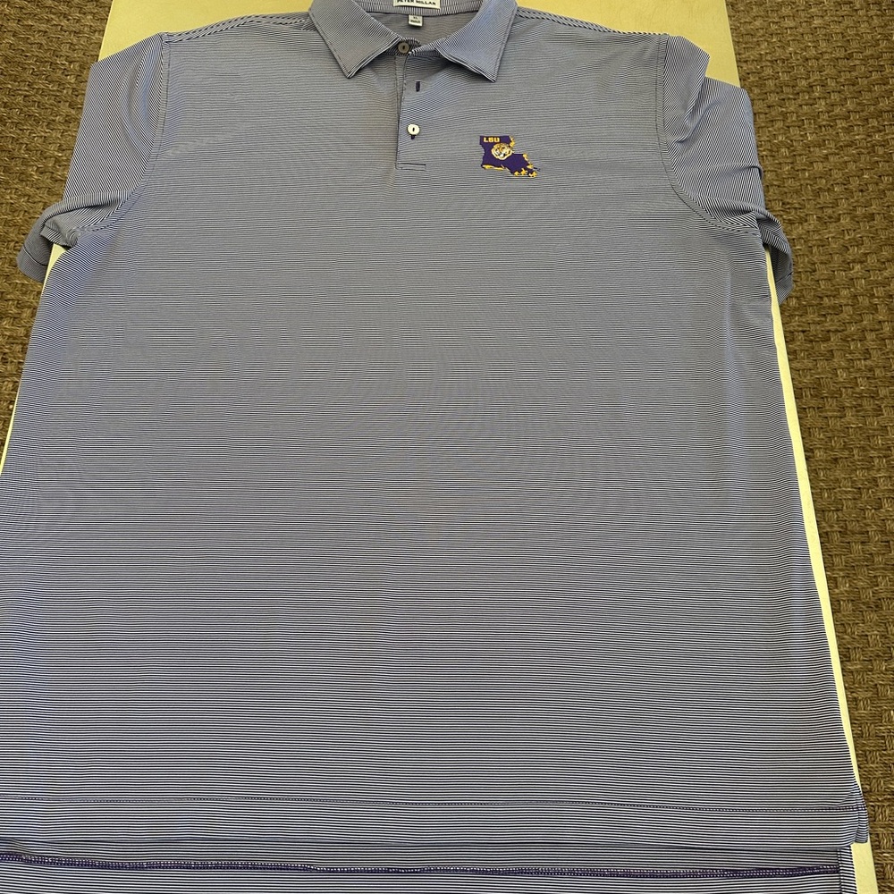 Men's Peter Millar LSU Polo Shirt